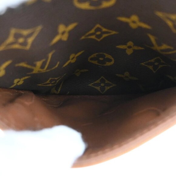 LOUIS VUITTON Danube Shoulder Bag Monogram Leather Brown France - Picture 15 of 16